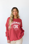 mode, signature norman sweatshirt