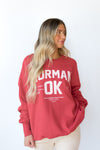 mode, signature norman sweatshirt