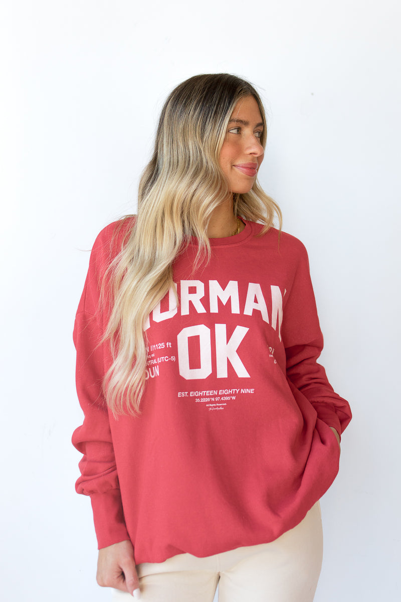 mode, signature norman sweatshirt