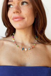 mode, mariposa necklace, bright