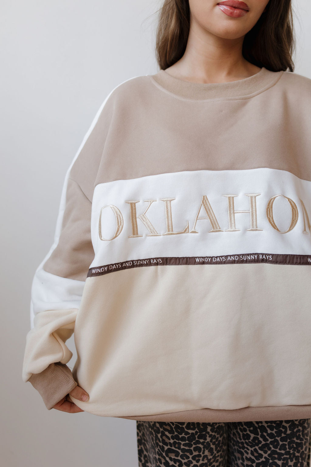 oklahoma windy days sweatshirt