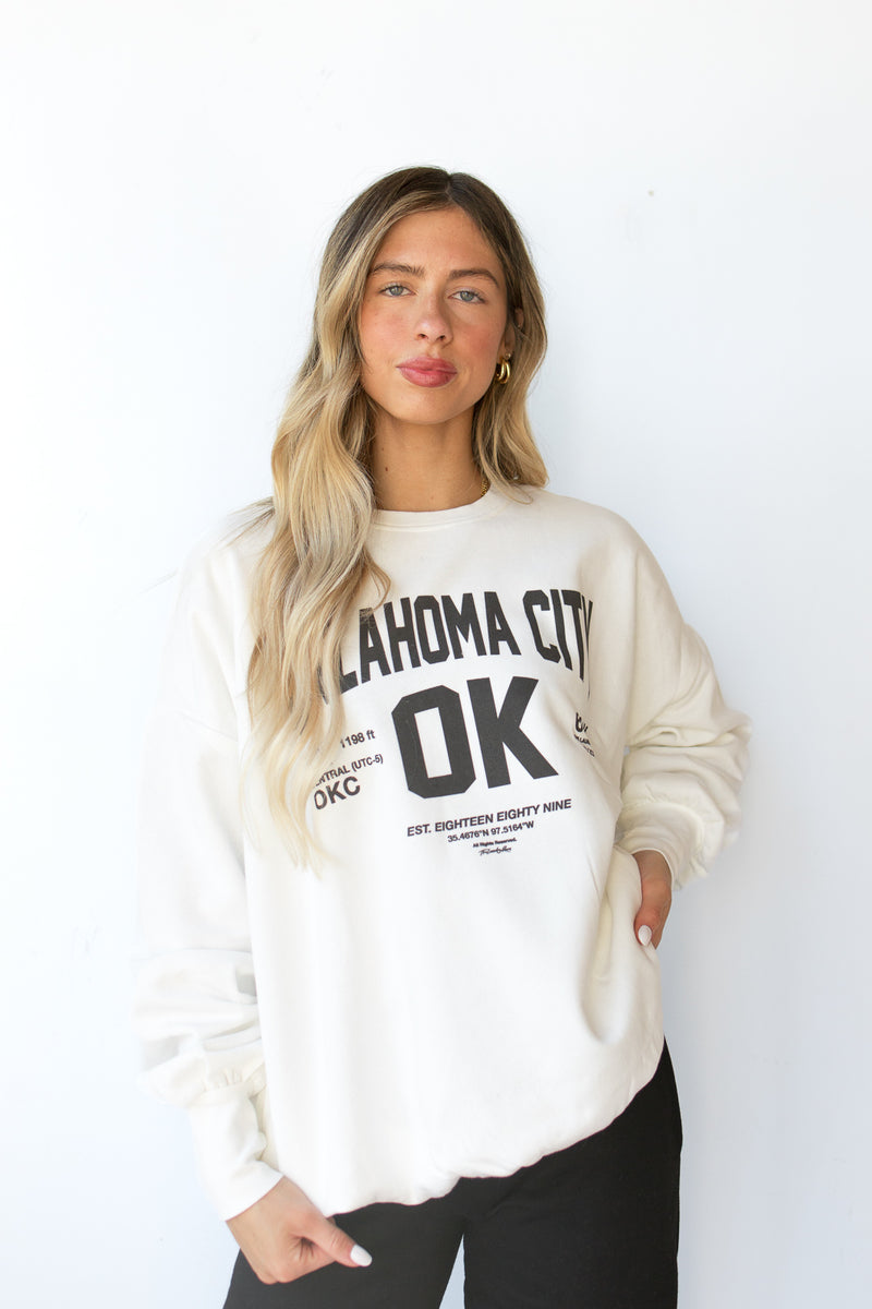 mode, signature okc sweatshirt