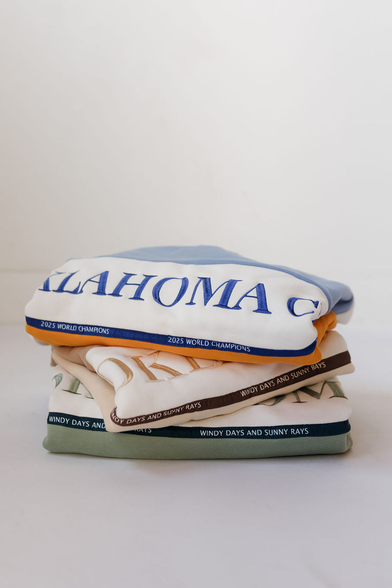 oklahoma windy days sweatshirt