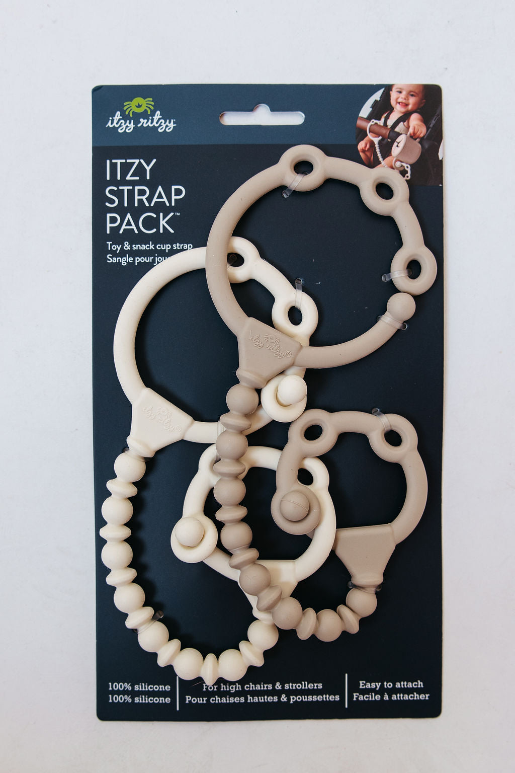 itzy toy and snack cup strap pack