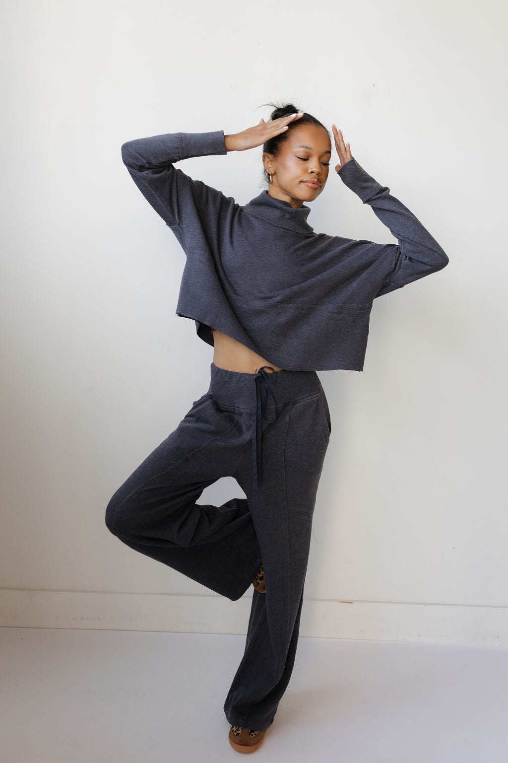 tacie wide leg sweatpants