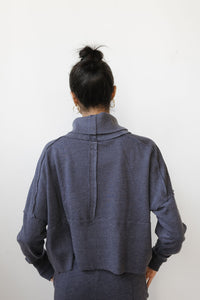 tacie cowl neck sweater