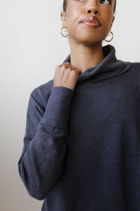 tacie cowl neck sweater