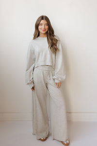 claire wide leg sweatpants