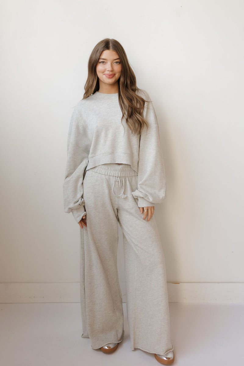 claire wide leg sweatpants