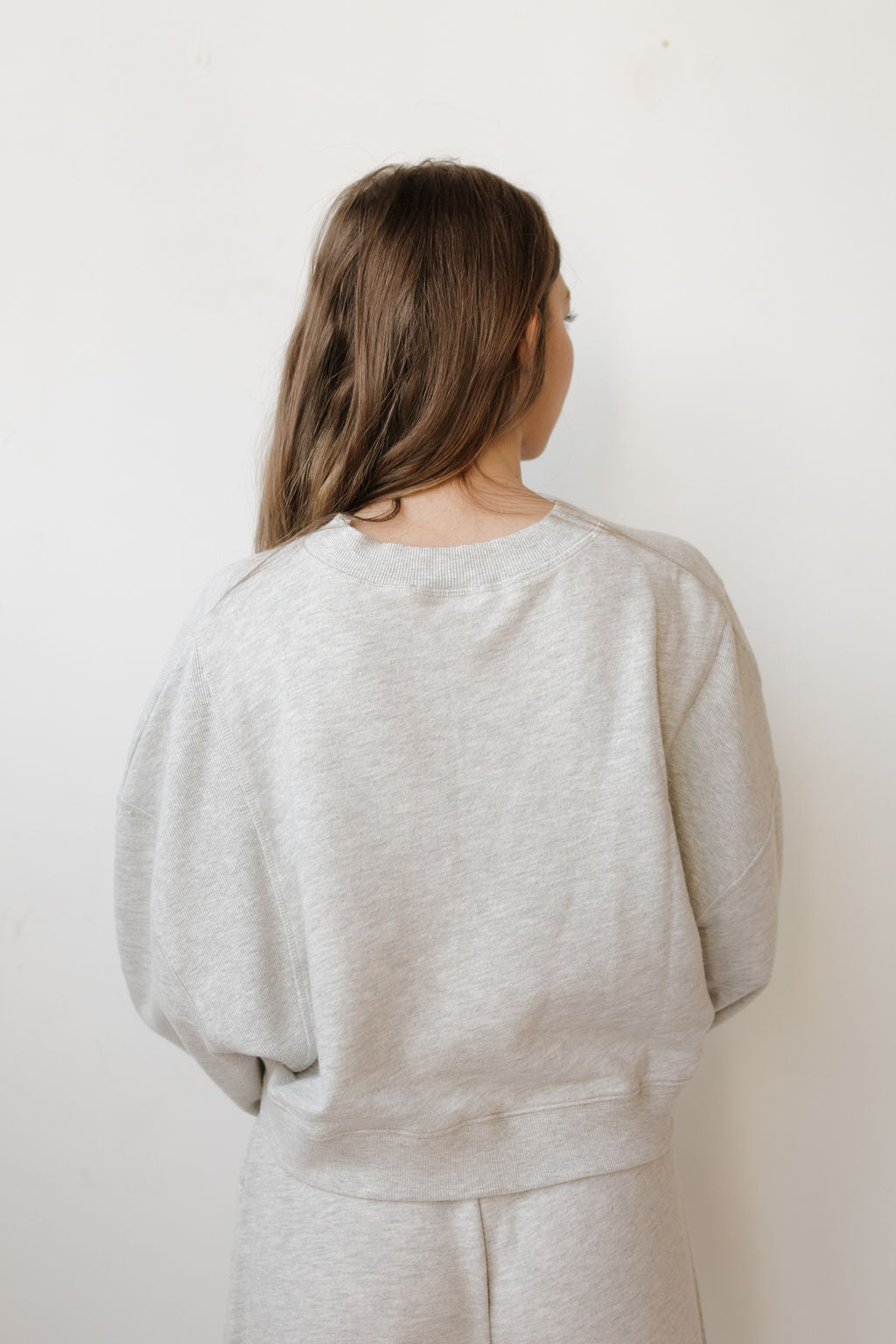 claire cropped sweatshirt