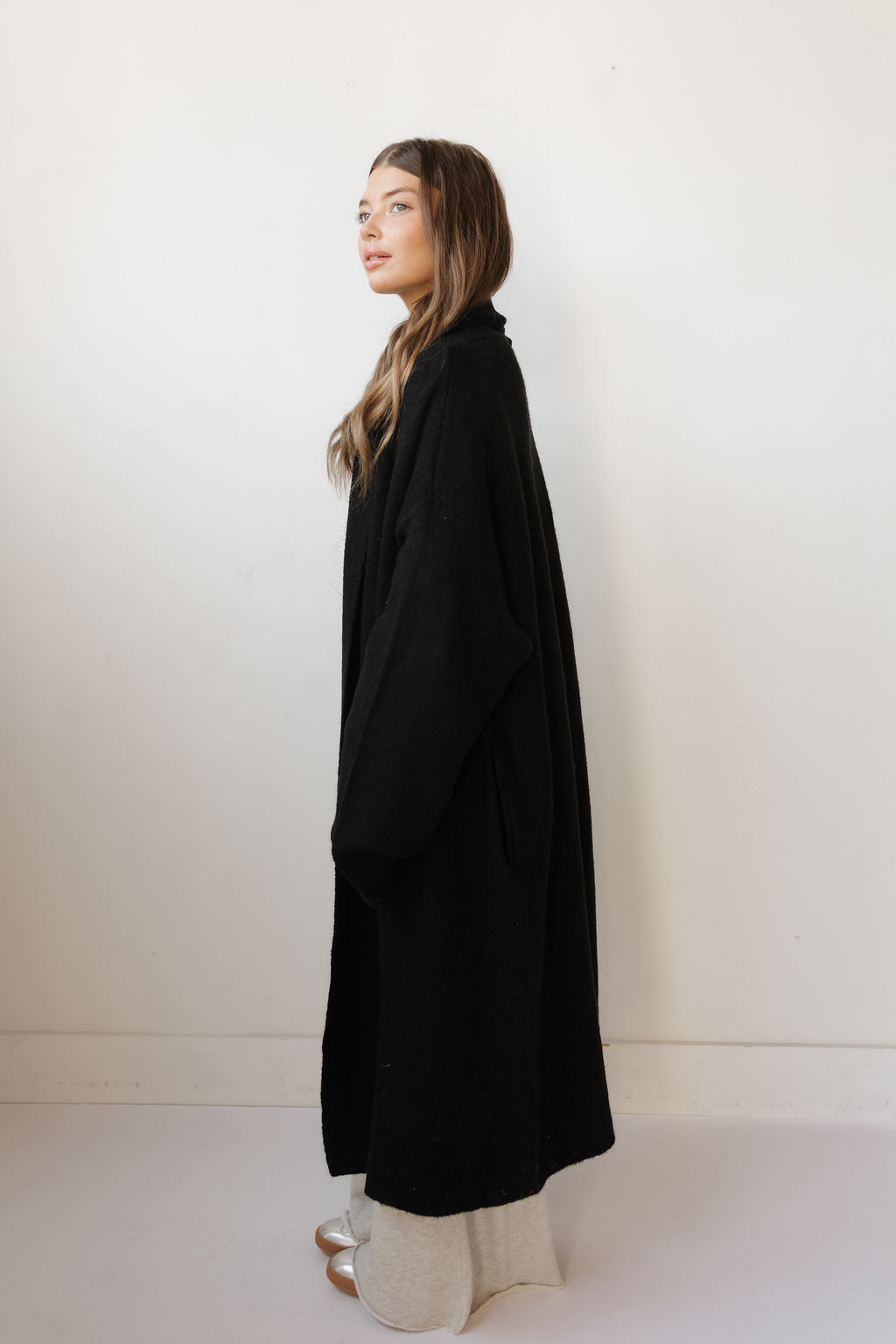 stacey long cardigan