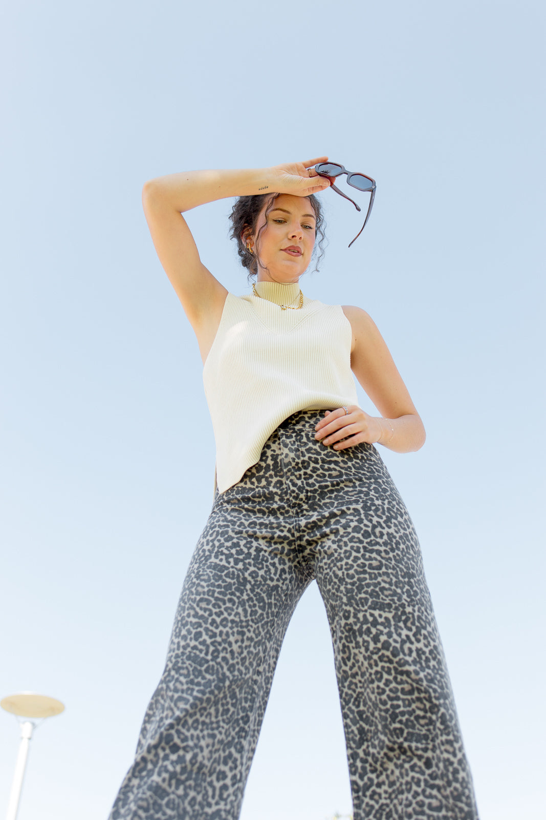 mode, rhea denim pants