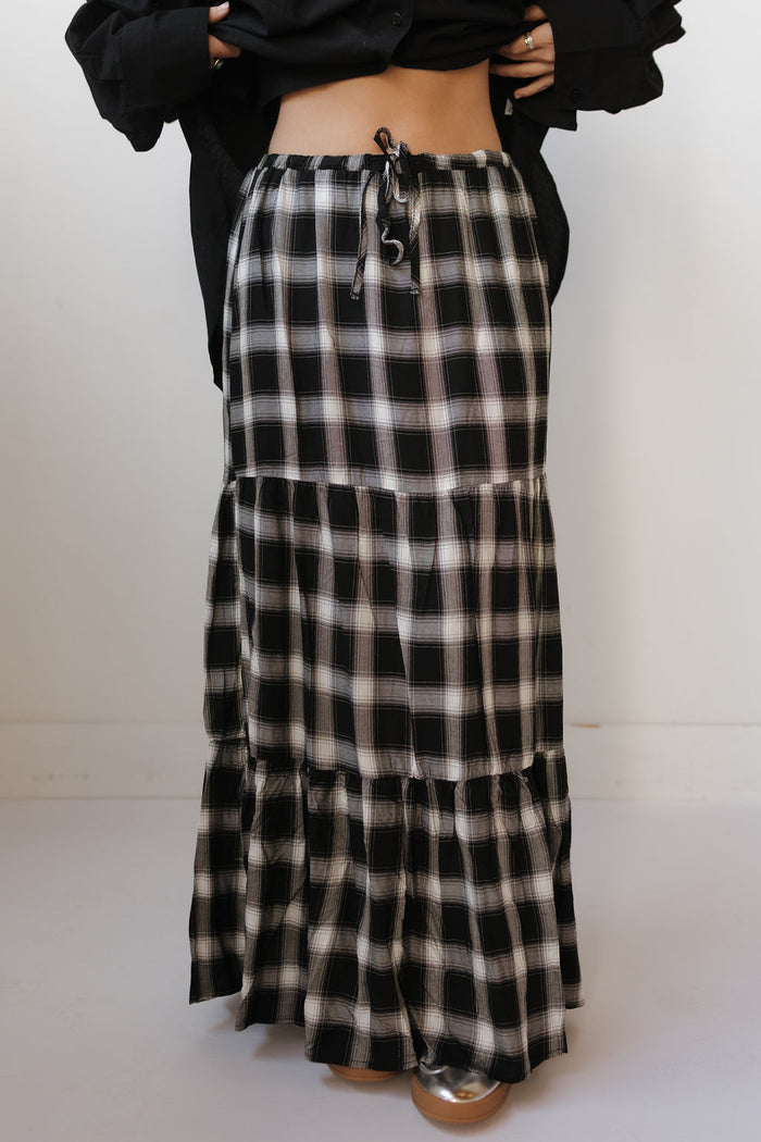 briar plaid skirt