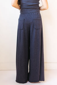 myla ribbed wide leg pants