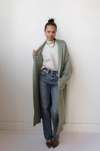 stacey long cardigan