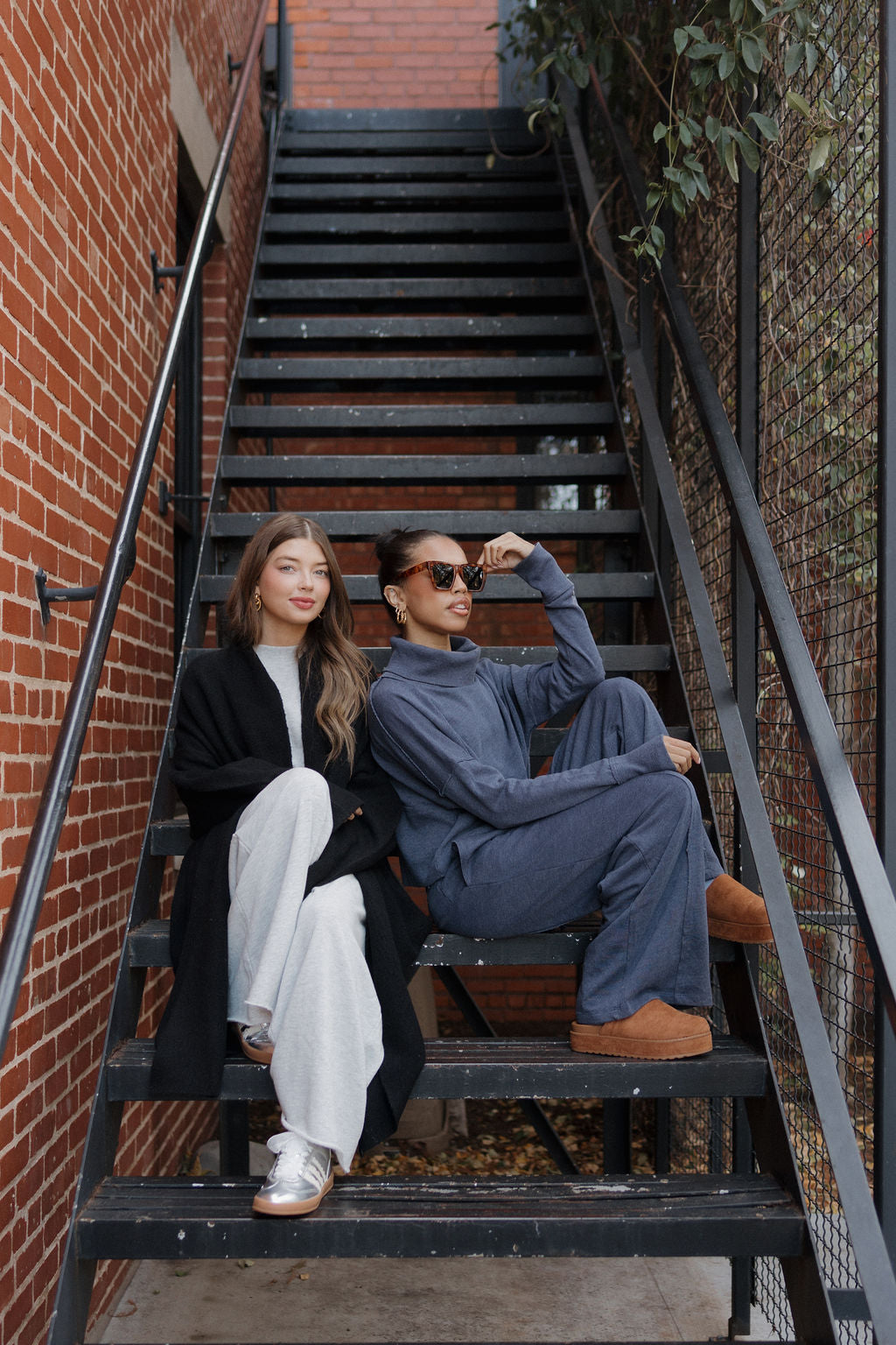 tacie cowl neck sweater