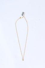 mode, petite cz necklace