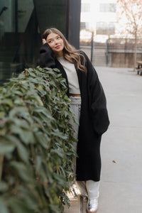 stacey long cardigan