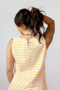 pete striped knit top