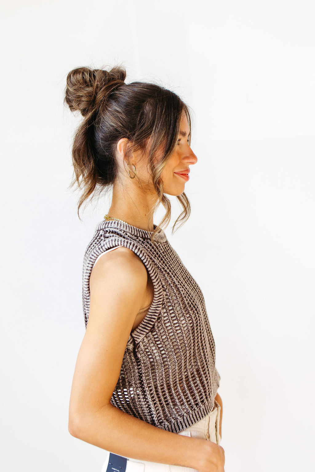 shayna knitted tank