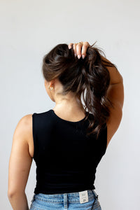 lyra square neck tank top