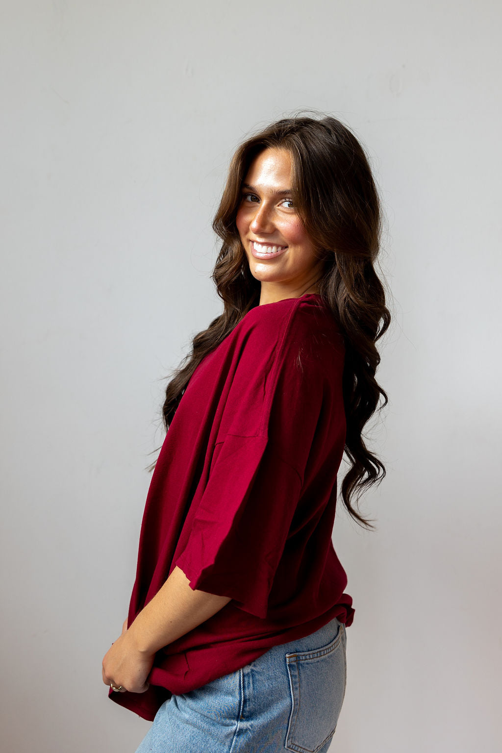 zinnia oversized tee