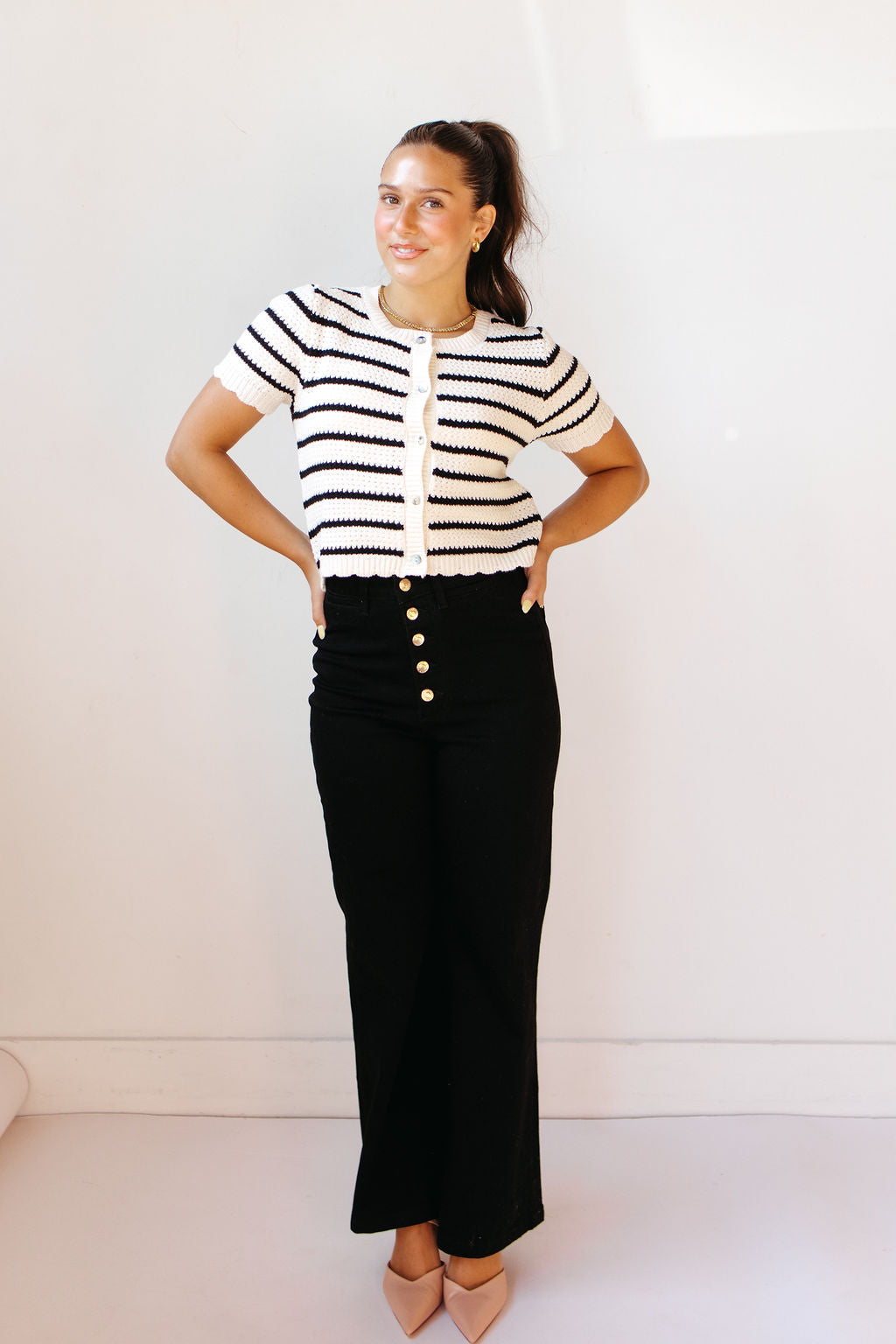 kyndal knitted cardigan