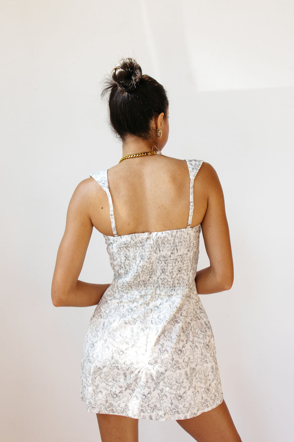lucille floral romper