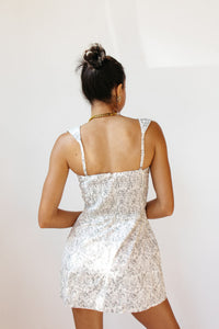 lucille floral romper