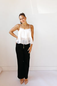 annie lace cami top