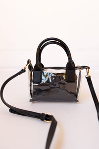 amora clear crossbody bag
