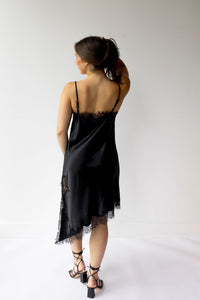 annaliese satin lace dress