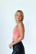 mode, lorelei ribbed crop tank