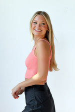 mode, lorelei ribbed crop tank