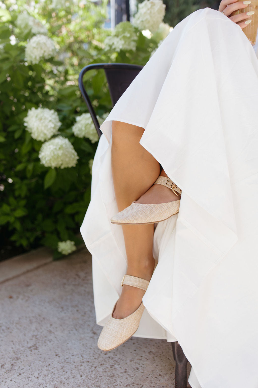 full heart ballet flat