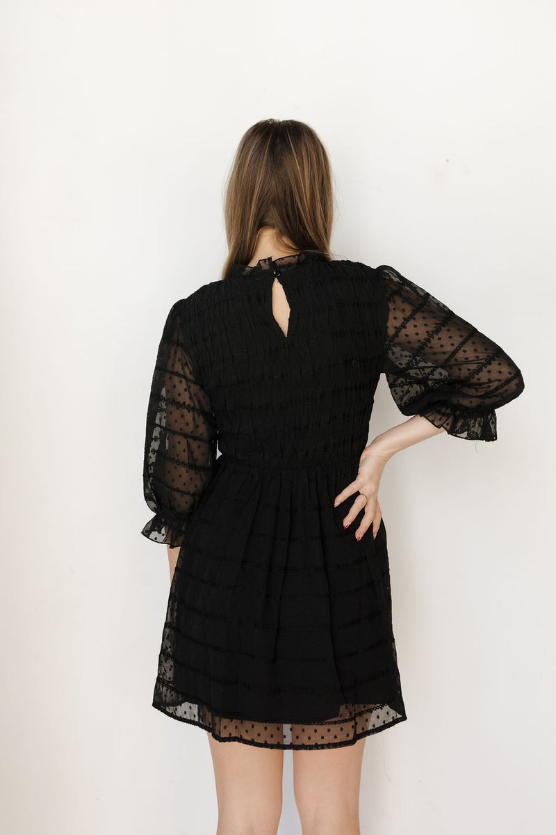 griffin eyelet mini dress