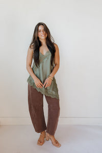 leni barrel denim jeans