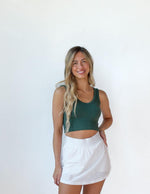 mode, lorelei ribbed crop tank