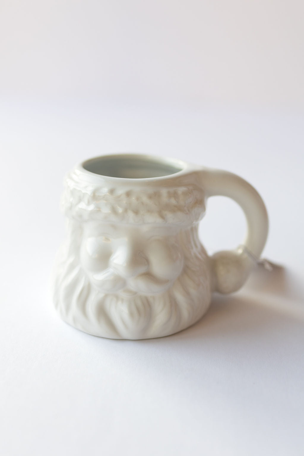 mode, santa mug - white
