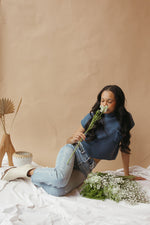 gabrielle short sleeve sweater