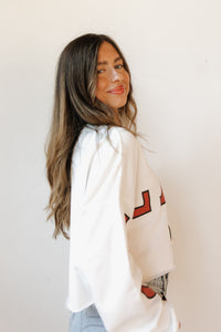 match day crop longsleeve