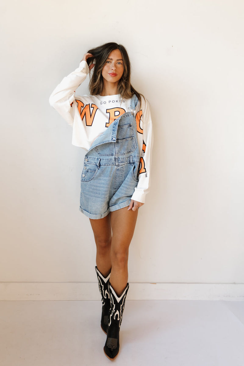 match day crop longsleeve