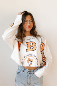 match day crop longsleeve