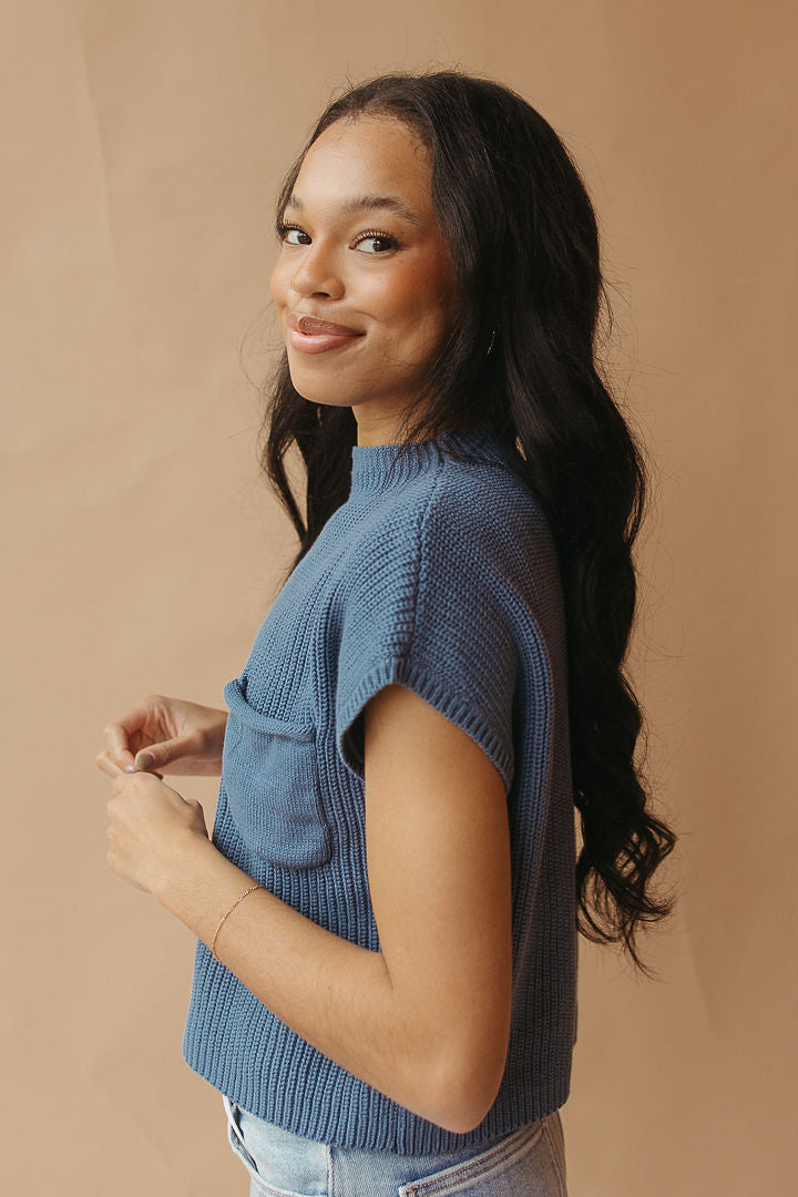gabrielle short sleeve sweater