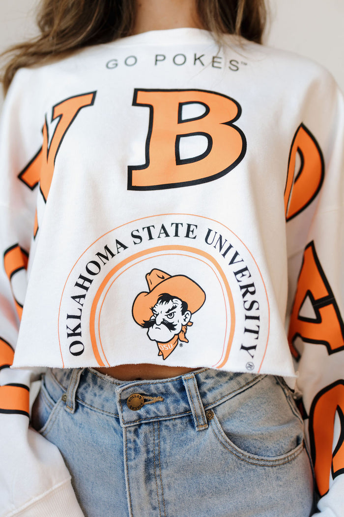 match day crop longsleeve