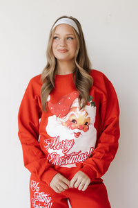 vintage santa sweatshirt