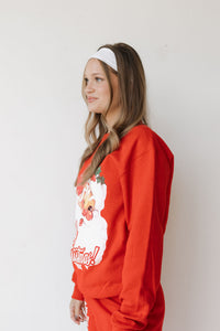vintage santa sweatshirt