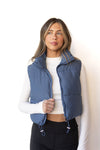 mode, tessa crop puffer