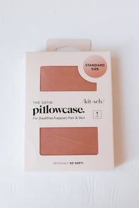 satin standard pillow case