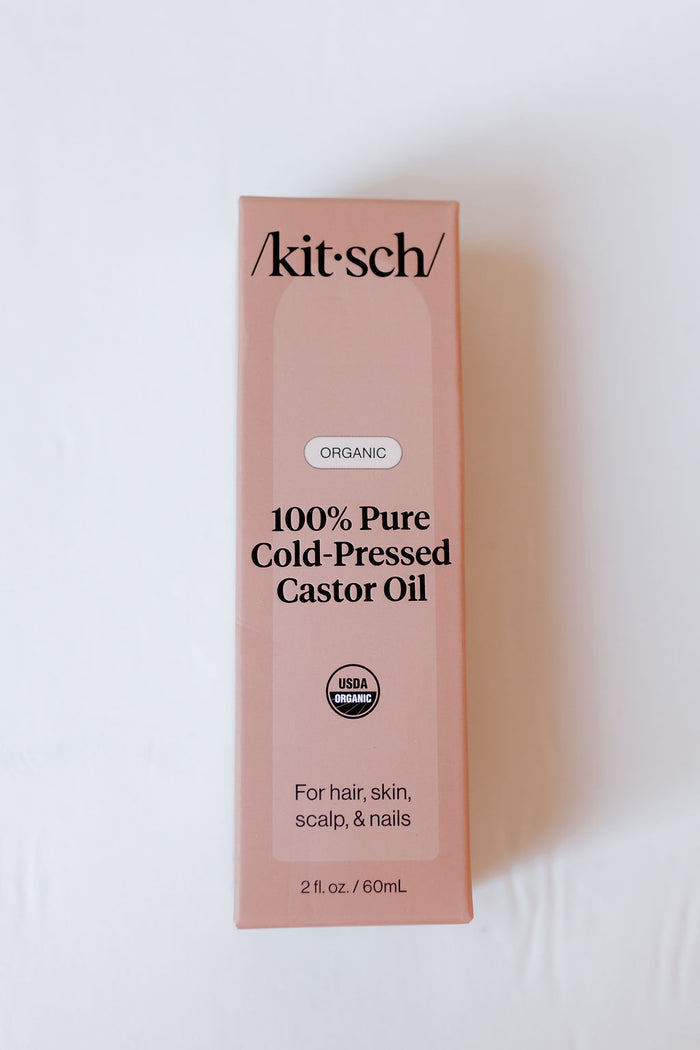 organic cold pressed 100% castor oil - 2oz